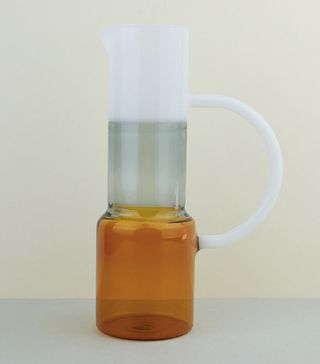 A New Tribe + Caipirinha Glass Jug in Amber