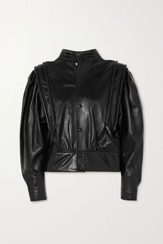 Isabel Marant + Lars Leather Blouse