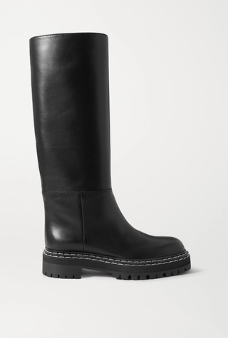 Proenza Schouler + Leather Knee Boots