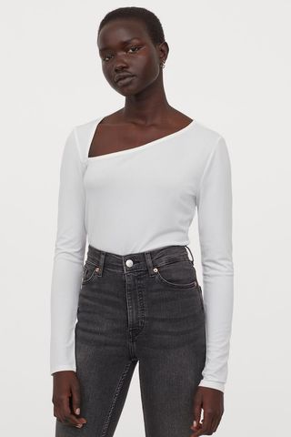 H&M + Long-Sleeved Top