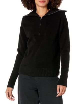 The Drop + Kai Half Zip Sweater