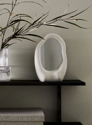 H&M + Stoneware Table Mirror