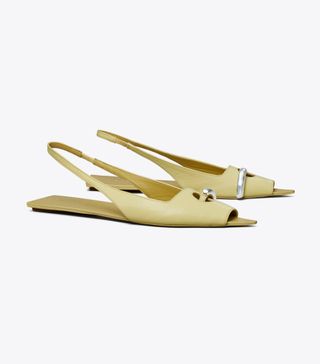 Tory Burch + Pierced Slingback