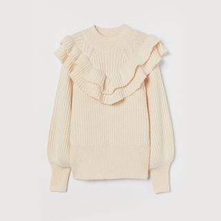 H&M + Ruffle Sweater