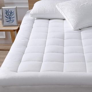 Oaskys + Full Mattress Pad Cover Cotton Top