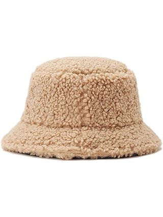 Chezabbey + Faux Fur Bucket Hat