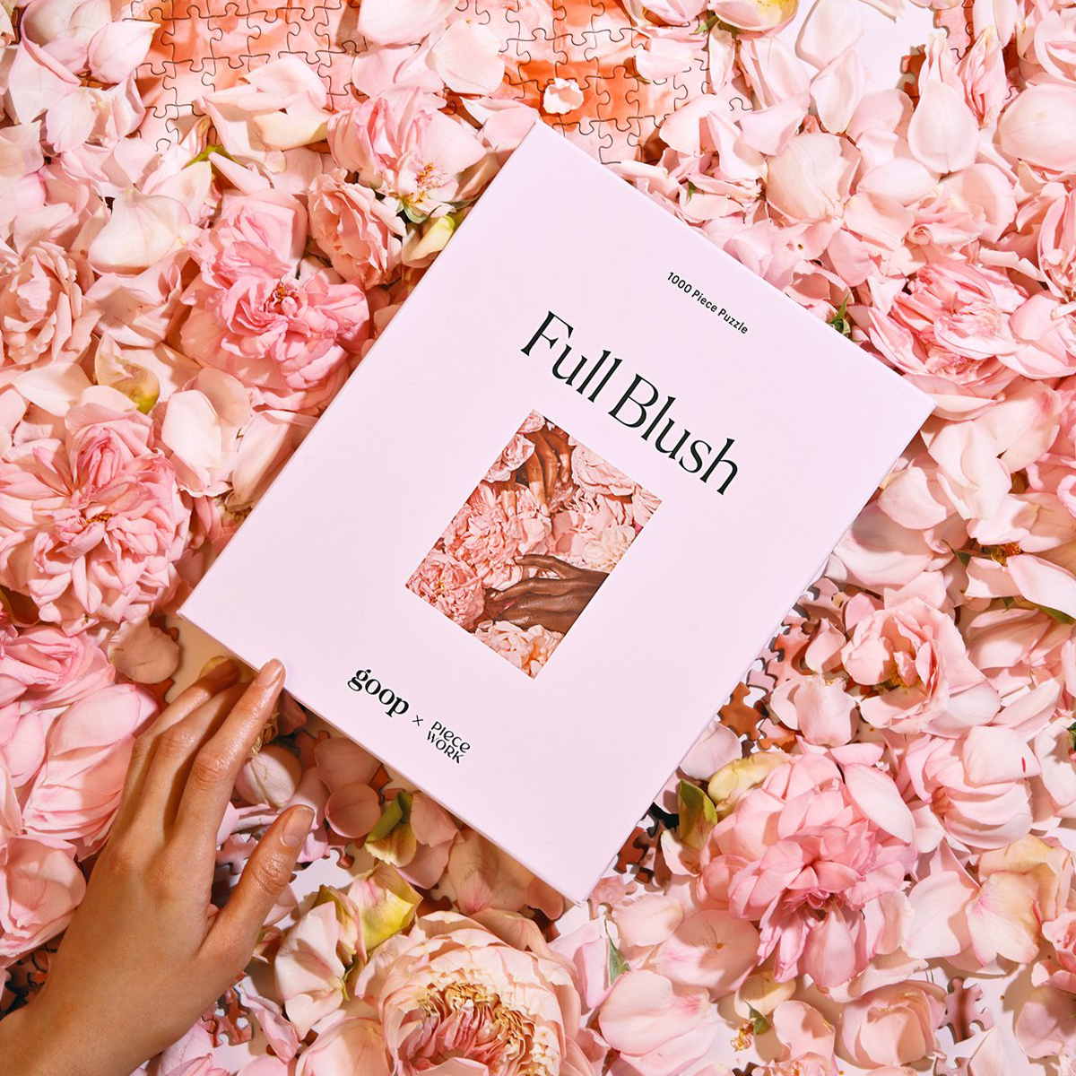 Piecework Puzzles + Full Blush Puzzle
