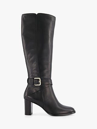 Dune + Thia Leather Knee High Boots