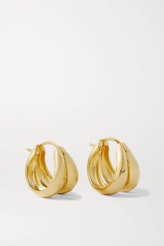 Sophie Buhai + Gold Vermeil Hoop Earrings