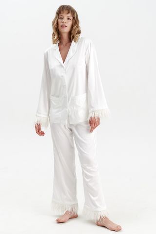 Identity Lingerie + Bridal Feather Pyjamas