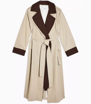 Topshop + Double Layer Trench