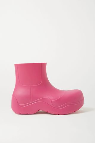 Bottega Veneta + Rubber Rain Boots