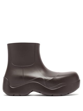 Bottega Veneta + Bv Puddle Biodegradable-Rubber Ankle Boots