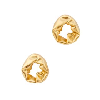 Completedworks + Scrunch 18kt Gold Vermeil-Plated Earrings