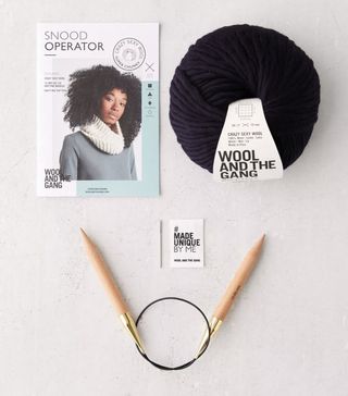 Wool and the Gang + Snood Operator Knitting Kit