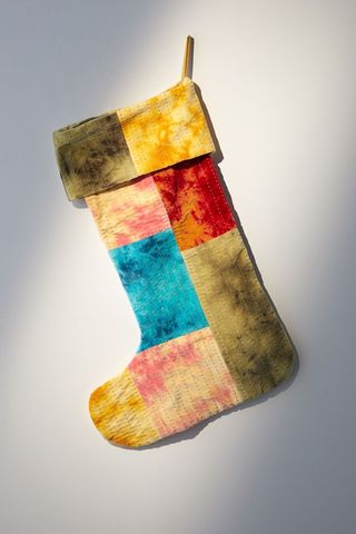 Urban Renewal + Remnants Velvet Quilted Stocking