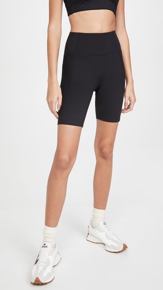 Girlfriend Collective + High Rise Bike Shorts