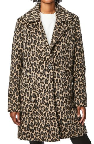 Bernardo + Leopard Pattern Coat