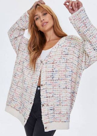 Forever 21 + Marled Knit Cardigan Sweater
