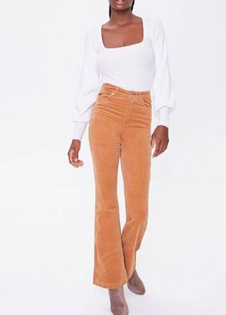 Forever 21 + Flare Corduroy Pants