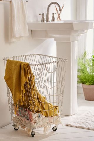 Urban Outfitters + Tike Wire Rolling Hamper