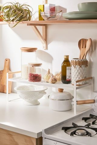 Yamazaki + Metal Kitchen Shelf