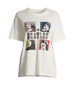 Scoop + Beatles Let It Be Crewneck Boyfriend Graphic T-Shirt