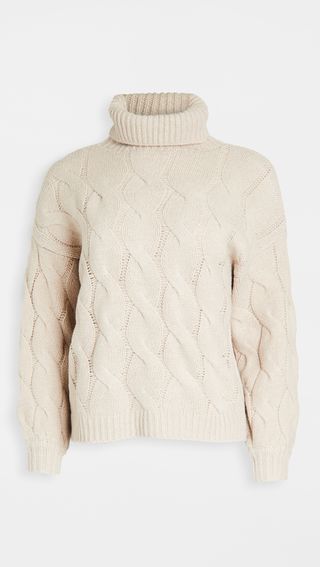 Line & Dot + Aimee Cable Knit Sweater