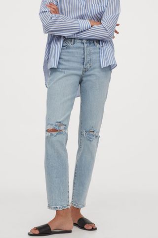 H&M + Mom High Ankle Jeans