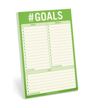 Knock Knock + Goals Pad