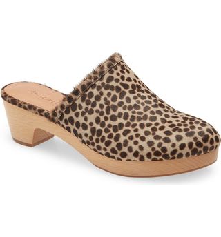 Madewell + Ruby Genuine Calf Hair Clog