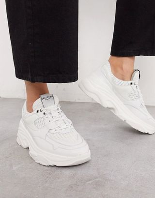 Selected Femme + Chunky Trainers