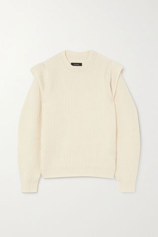 Isabel Marant + Bolton Ribbed Cashmere and Wool-Blend Sweater