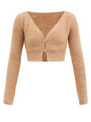 Jacquemus + Alzou Cropped Cardigan