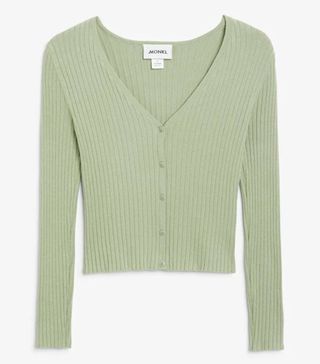 Monki + Fitted Cardigan