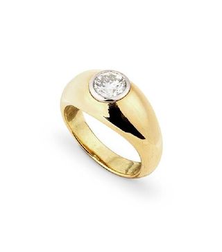 Jessie Thomas Jewellery + Heavy Gold and Diamond Ring