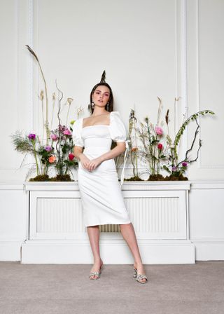 Olivia Rose The Label + Manon Dress in Ivory