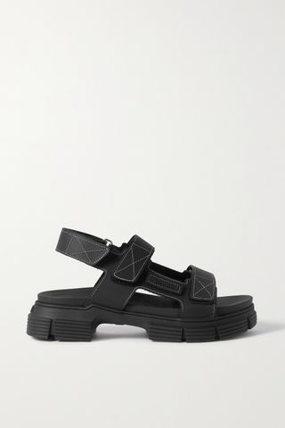 Ganni + Recycled Rubber Sandals