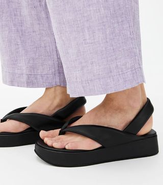 Arket + Flatform Thong Sandals