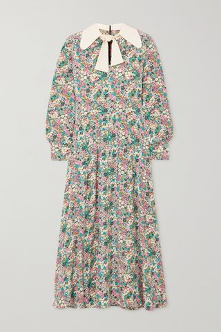 See by Chloé + Pussybow Collar Dress