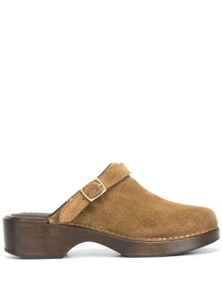Re/Done + 70s Suede Clogs