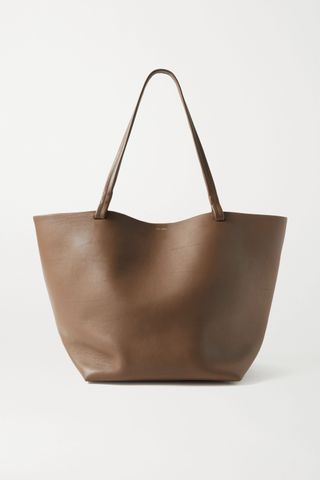 The Row + Park 3 Medium Leather Tote