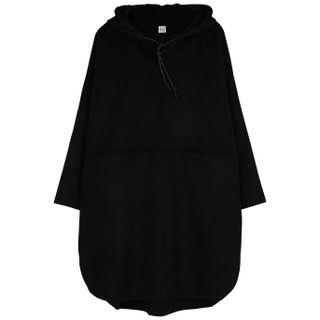 Totême + Black Wool and Cashmere-Blend Coat