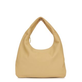 The Row + Everyday Camel Leather Shoulder Bag