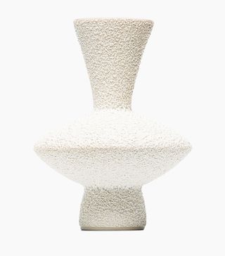 Marloe Marloe + White Stevie Ceramic Vase