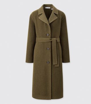 Uniqlo x JW Anderson + Double Face Belted Coat