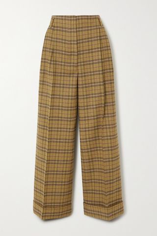 Acne Studios + Checked Wool Trousers