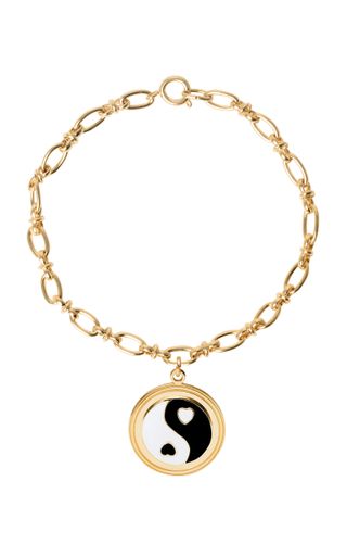 Wilhelmina Garcia + Gold-Plated Yin-Yang Bracelet