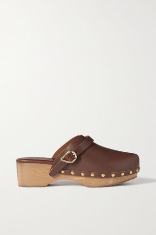 Ancient Greek Sandals + Classic Leather Platform Clogs