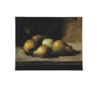 Hudson Home + Still Life of Pears Oleography